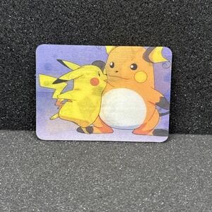 Pokemon Pikachu Raichu 3D Lenticular Promo Card Viz Video Pioneer PIKA-0030D/DVD